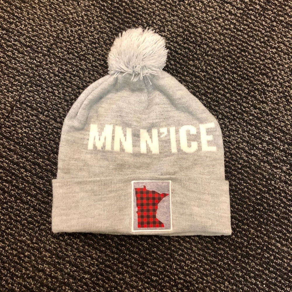 Caribou Coffee Winter Hat MN Nice